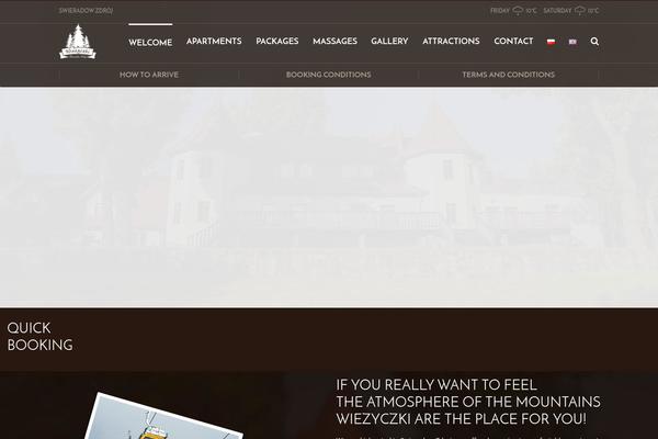 Leisure theme site design template sample