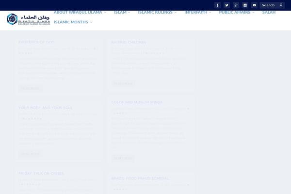 Site using Fetch Tweets plugin