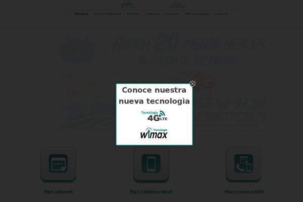 Site using Simple PopUp plugin