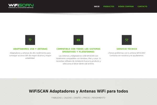 Sparse theme site design template sample