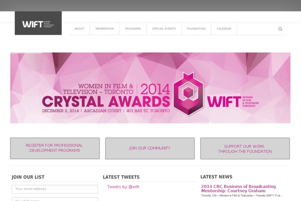 wift.com site used Parthenon