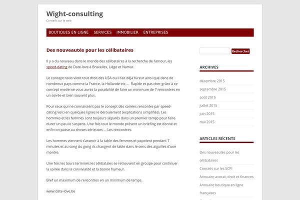 wight-consulting.fr site used Kool