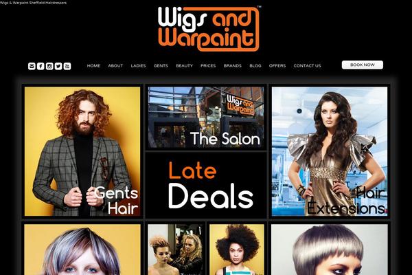 Coiffeur theme site design template sample