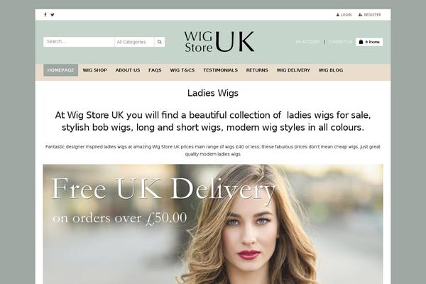 wigstoreuk.co.uk site used Wigframe