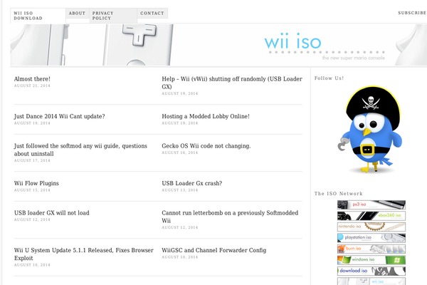 Thesis 1.8.4 theme site design template sample