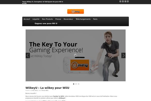 Neuro theme site design template sample