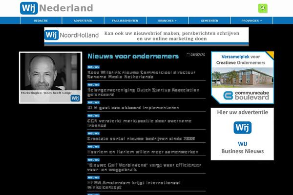 Wijnederland theme site design template sample