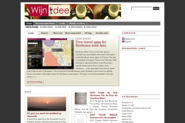 Site using Enhanced Links plugin