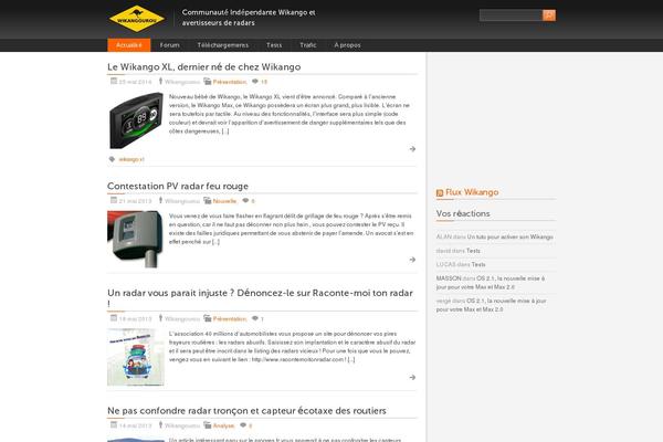 Black with Orange theme site design template sample