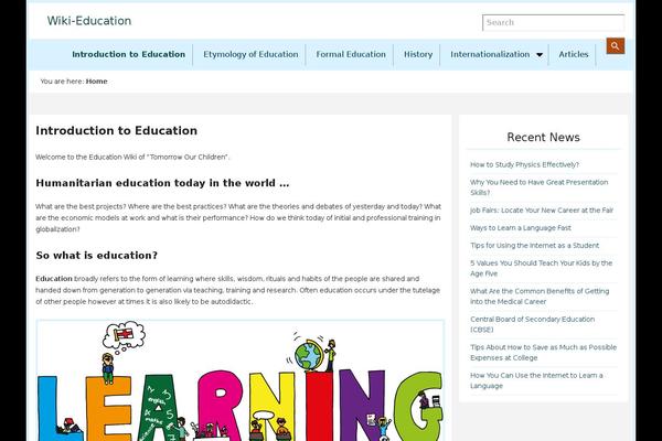 wiki-education.org site used WikiWP