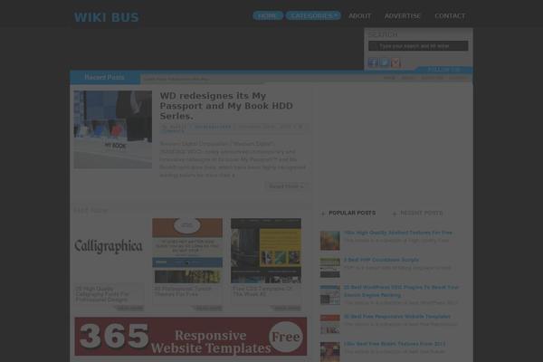Fortune theme site design template sample