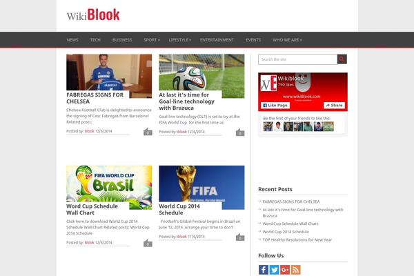 Playbook theme site design template sample