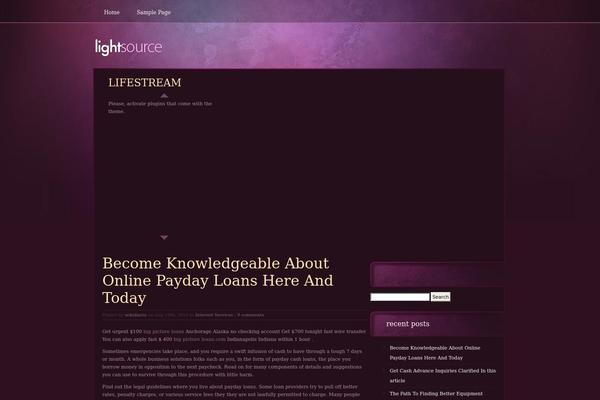 wikidiario.info site used Lightsource