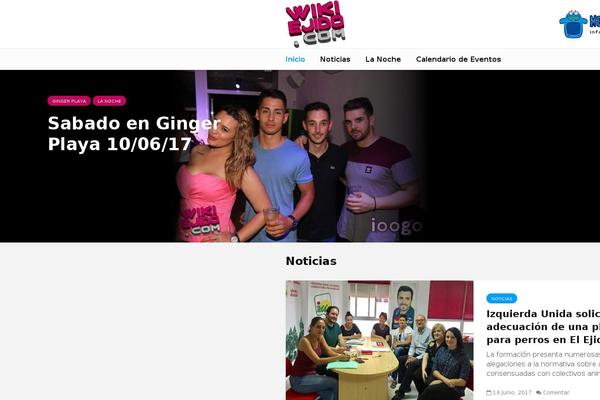 Gridlove theme site design template sample