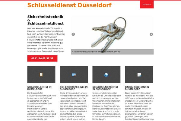 discover theme site design template sample