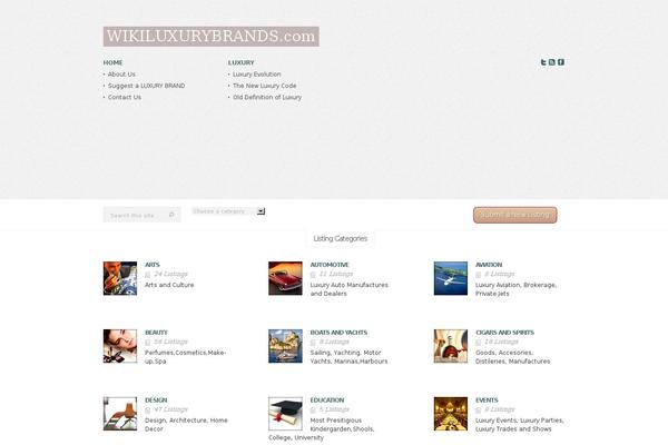 eList theme site design template sample