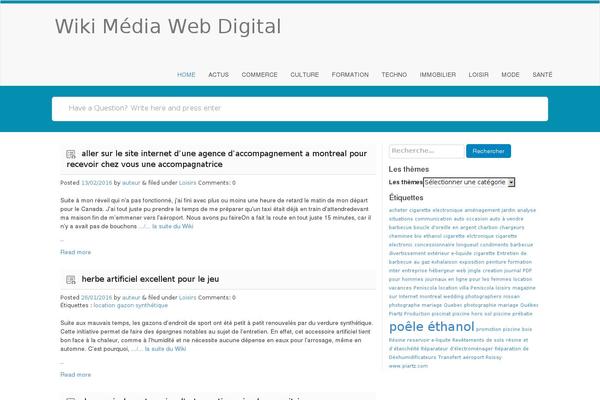 Site using Faster Pagination plugin