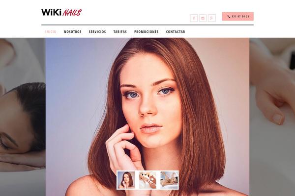 Site using Salon-booking-system plugin