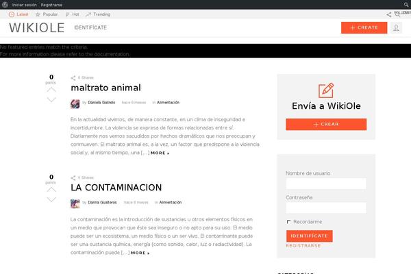 Twenty Sixteen theme site design template sample