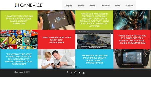Quickstep theme site design template sample