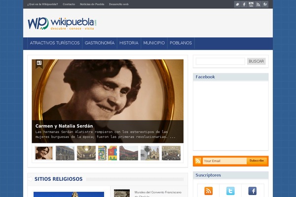 wikipuebla.com site used Goodnews 4