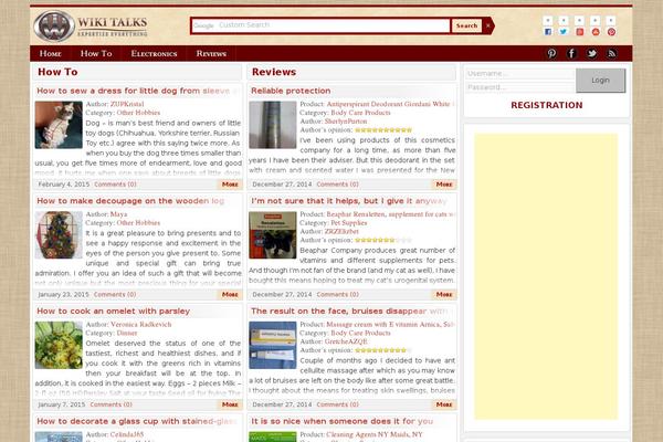 wikitalks.com site used Icnfp