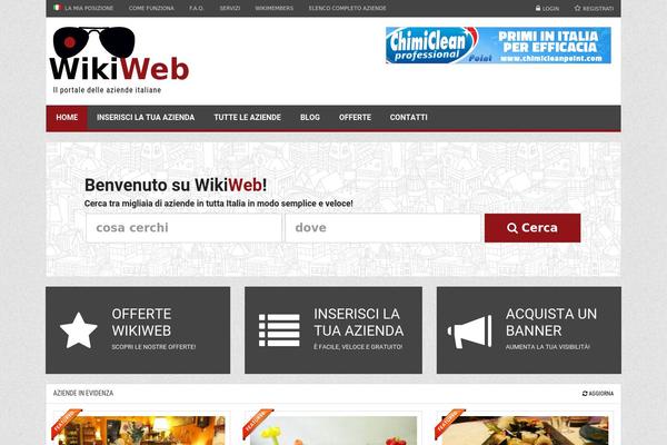 Dt theme site design template sample