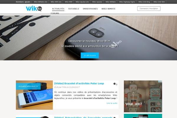 wikoandco.fr site used Wikoandco