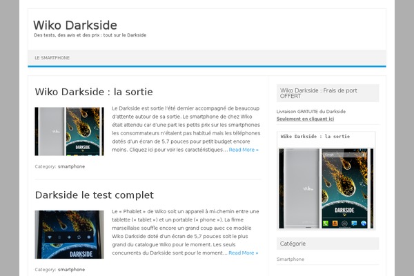 Iconic One theme site design template sample