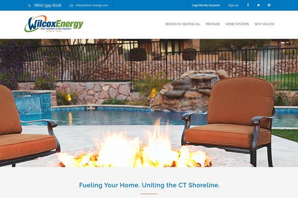 wilcox-energy.com site used Backcountry Child Theme