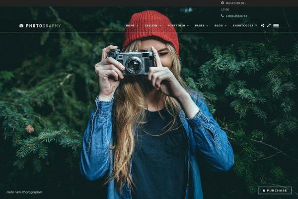 wild.photography site used Twofold-wp