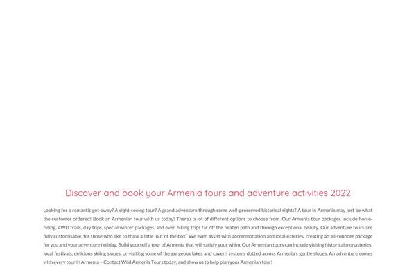 Voyagewp theme site design template sample