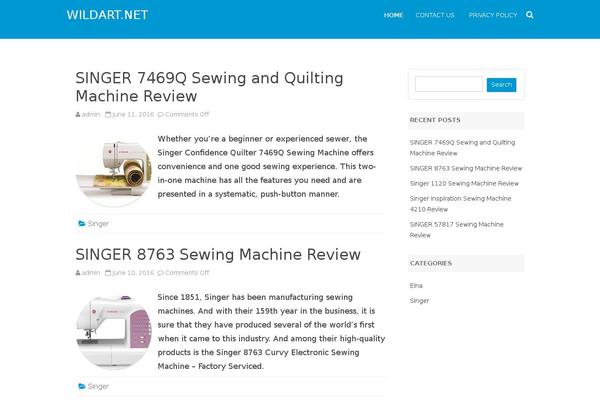 RubberSoul theme site design template sample