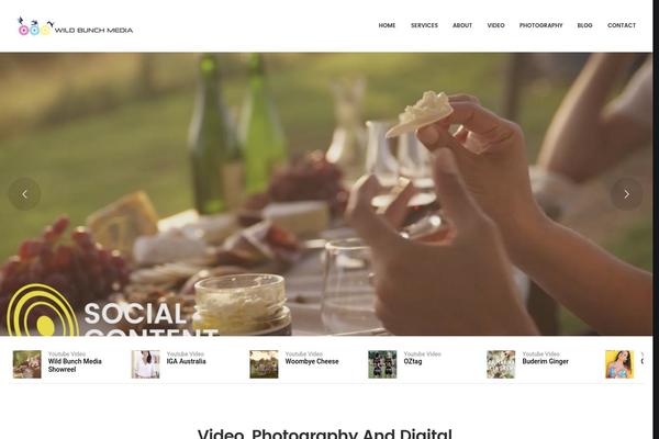 Deepfocus theme site design template sample