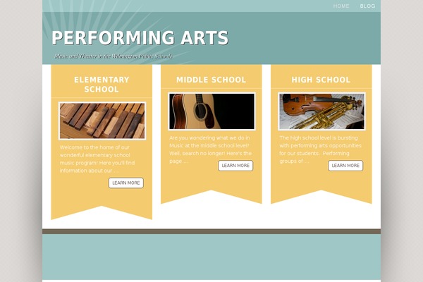 wildcatperformingarts.com site used Restored316-thyme
