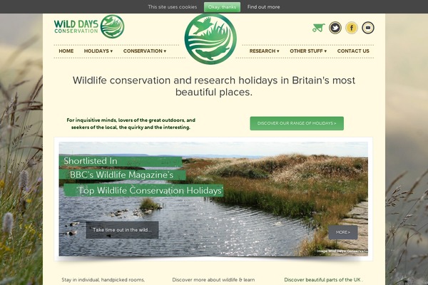 Site using Full Screen Background Images plugin