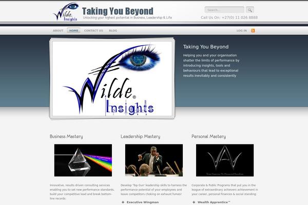 Squared theme site design template sample