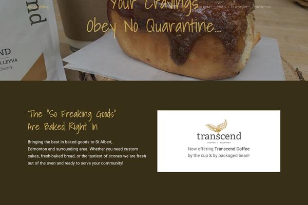 Stack theme site design template sample
