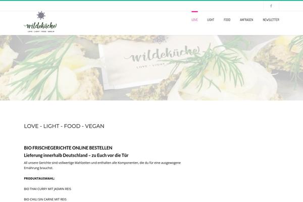 TheFox theme site design template sample