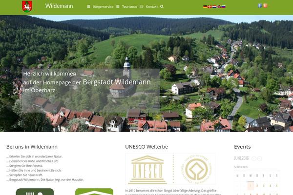 Site using Awesome Weather Widget plugin