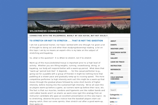 wildernessconnection.com site used Bernie-v10