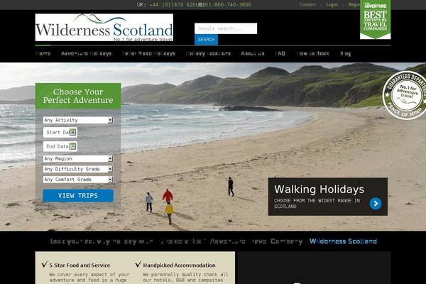 wildernessscotland.com site used Wilderness2018