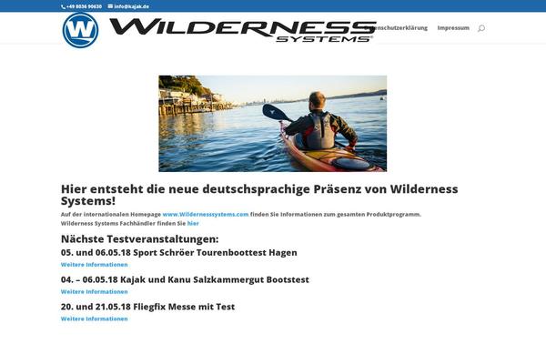 Site using Divi-builder plugin