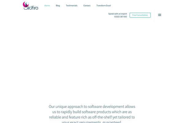 Salient Child theme site design template sample
