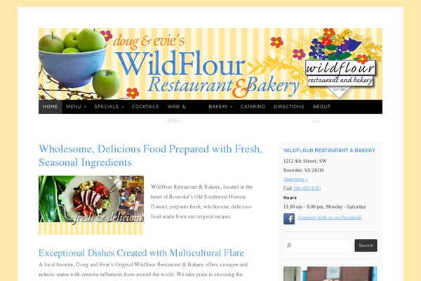 Cenote theme site design template sample
