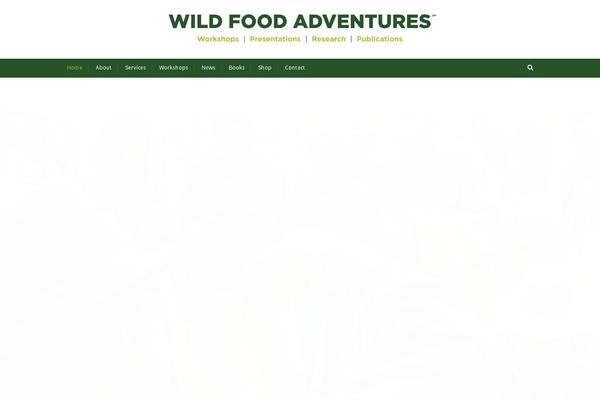 Cookbook theme site design template sample