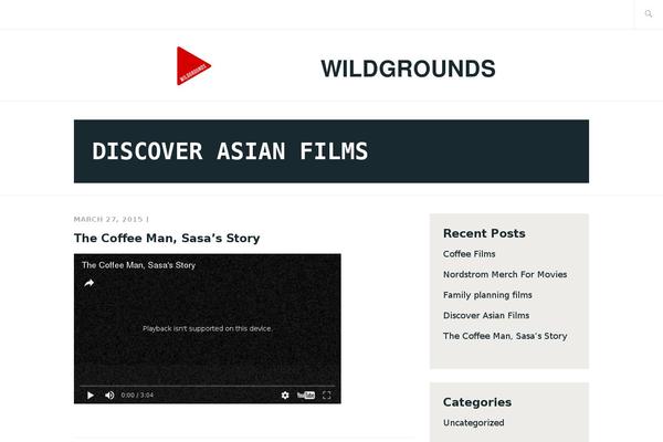 wildgrounds.com site used Qalam