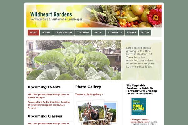 wildheart theme websites examples