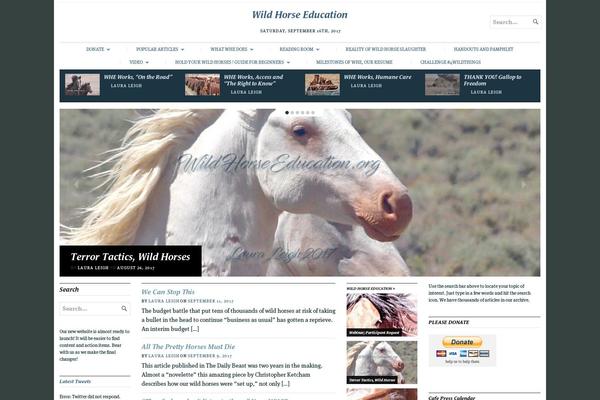 Broadsheet theme site design template sample