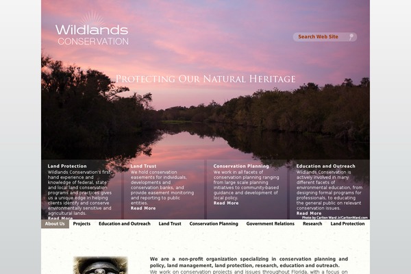 wildlandsconservation.org site used Wildlands